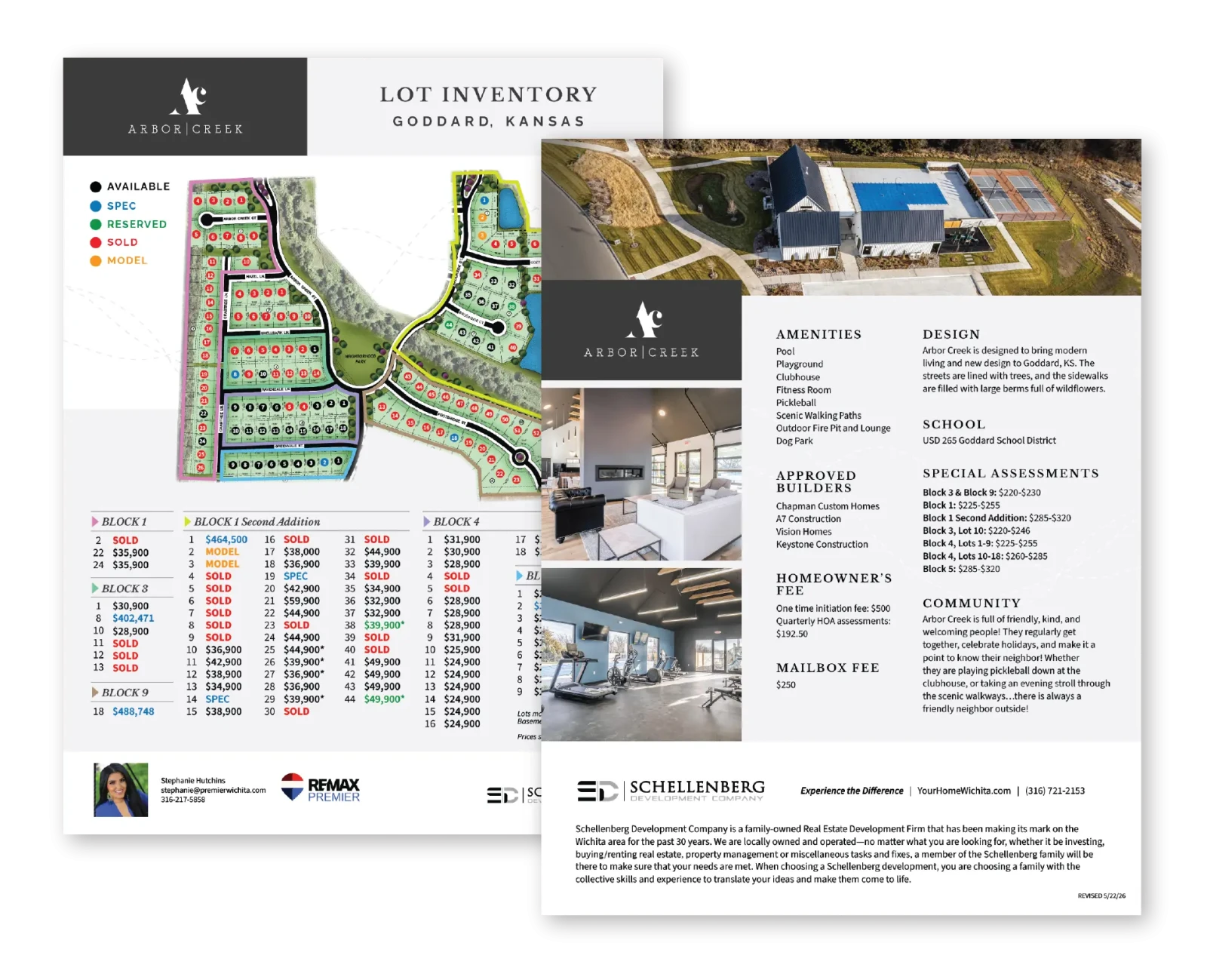 arbor creek one sheet