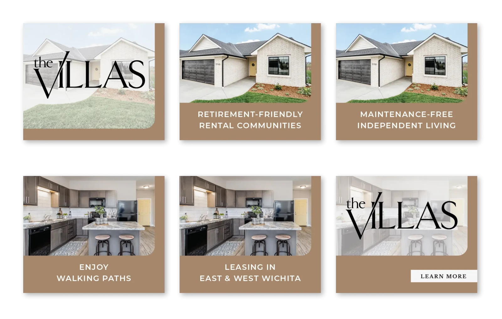 the villas display ad creative