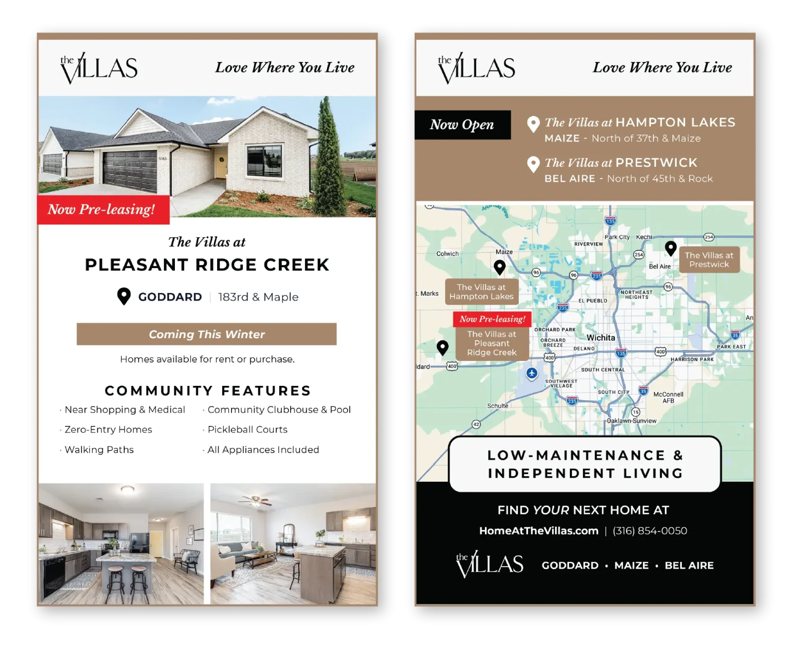 the villas one sheet